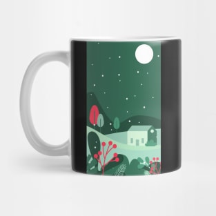 Snow landscape Mug